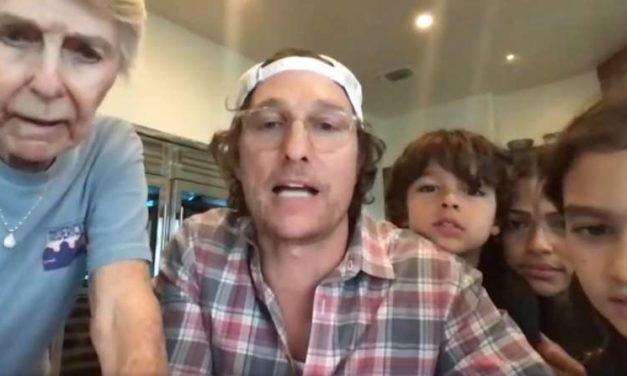 Matthew McConaughey and Family Play Virtual Bingo with Senior Living Home as Residents Self-Isolate